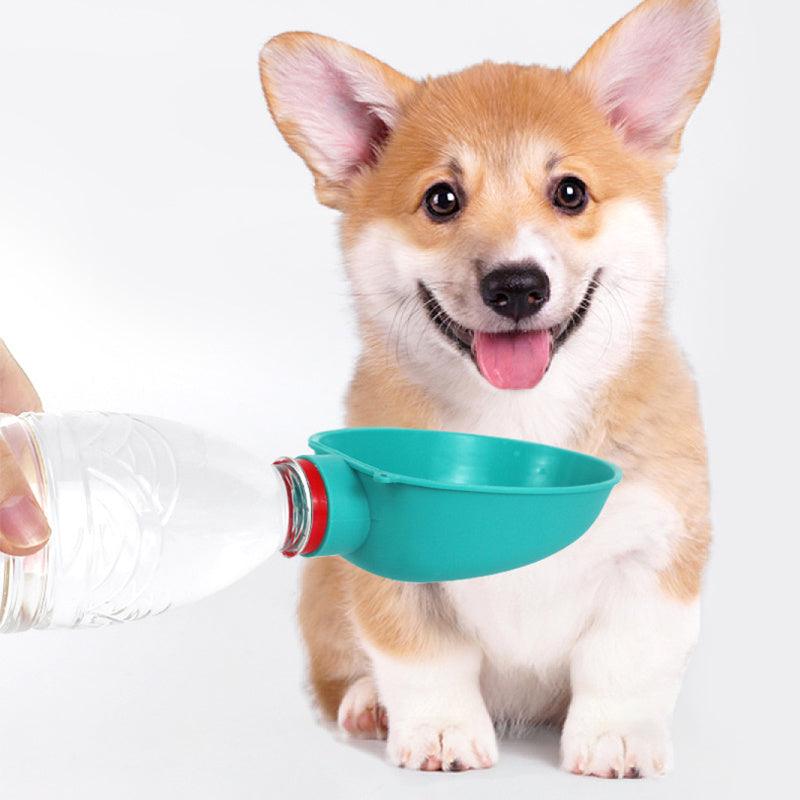 Portable Dog Drinking Bowl Outdoor Water Feeding Pet Outside Water Cup Dog Kettle For Small Breeds Dogs